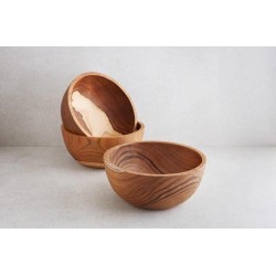 Teak Veggie Bowl（柚木蔬菜碗）
